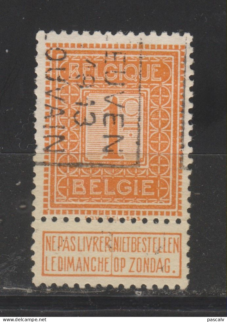 COB 2158B LEUVEN 1913 - Roller Precancels 1910-19