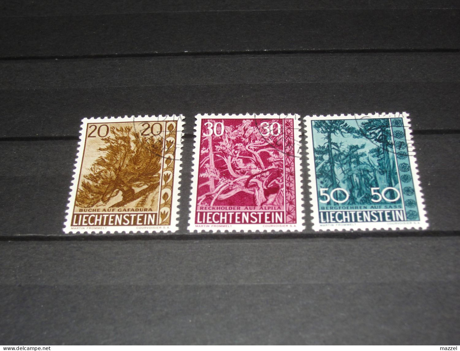 LIECHTENSTEIN   SERIE  399-401   GEBRUIKT (USED) - Used Stamps