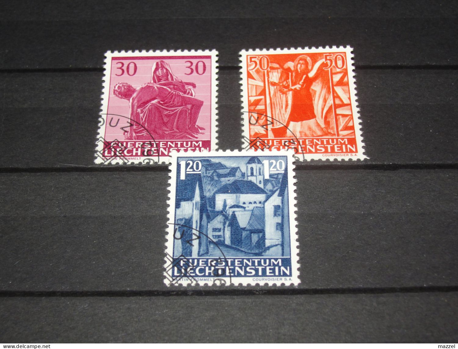 LIECHTENSTEIN   SERIE  424-426  GEBRUIKT (USED) - Gebraucht