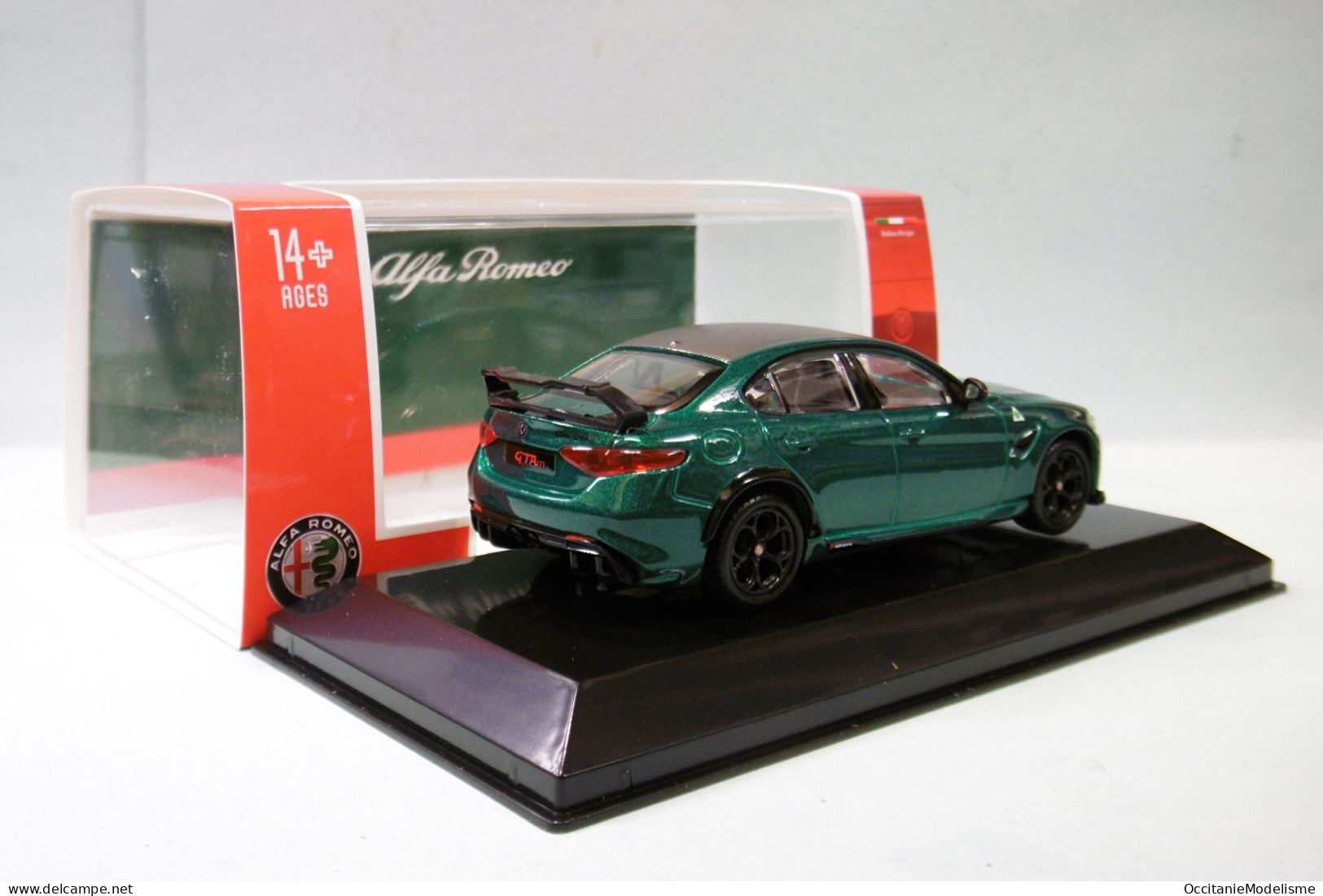 Bburago - ALFA ROMEO GTAm GIULIA 2020 Vert Métallisé Burago Réf. 38307 Neuf NBO 1/43 - Burago