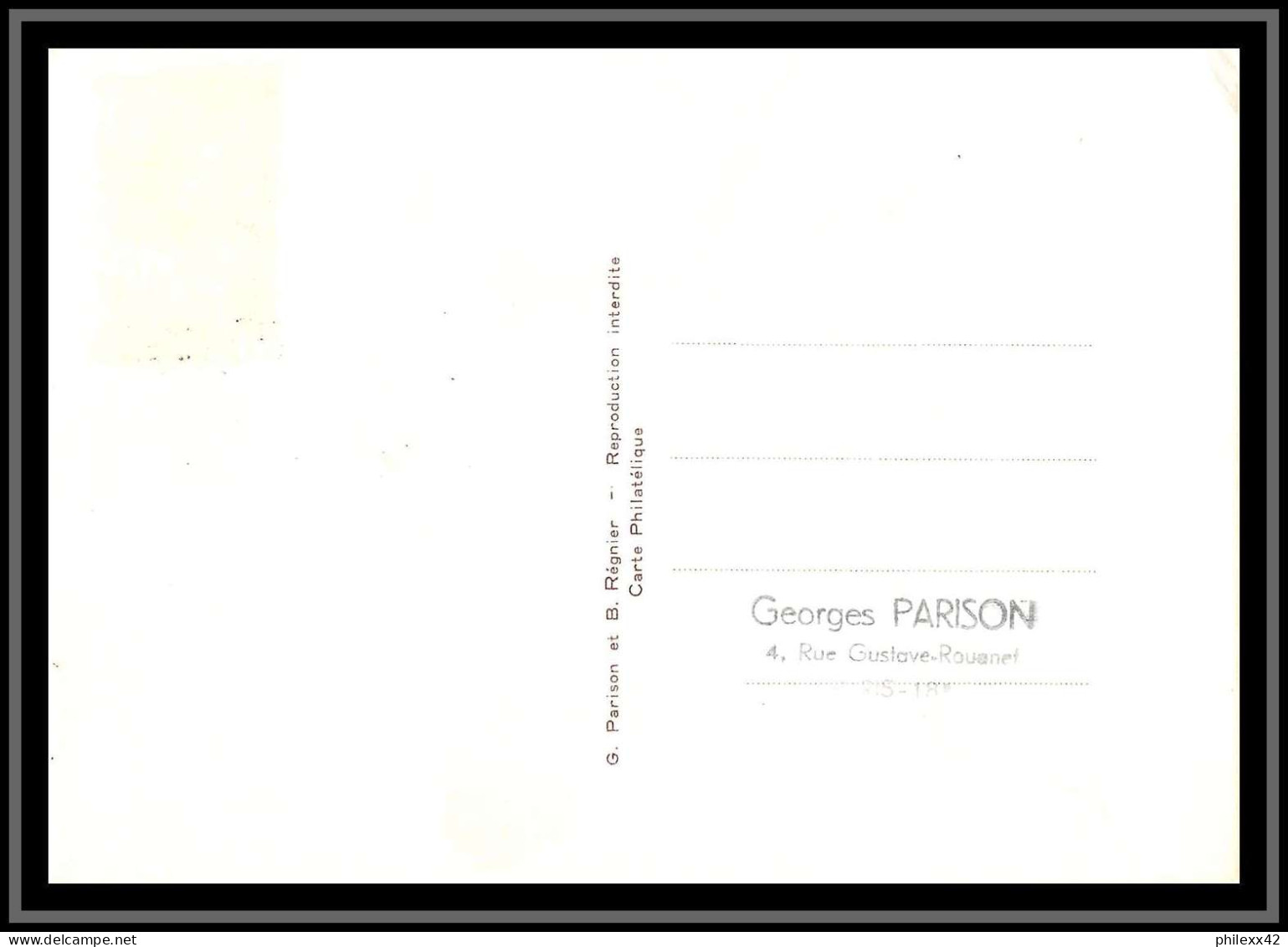 48294 N°1358/1359 Europa 1962 France Jumelage Philatélique Europeen Carte Maximum (card) Fdc édition Parison  - 1963