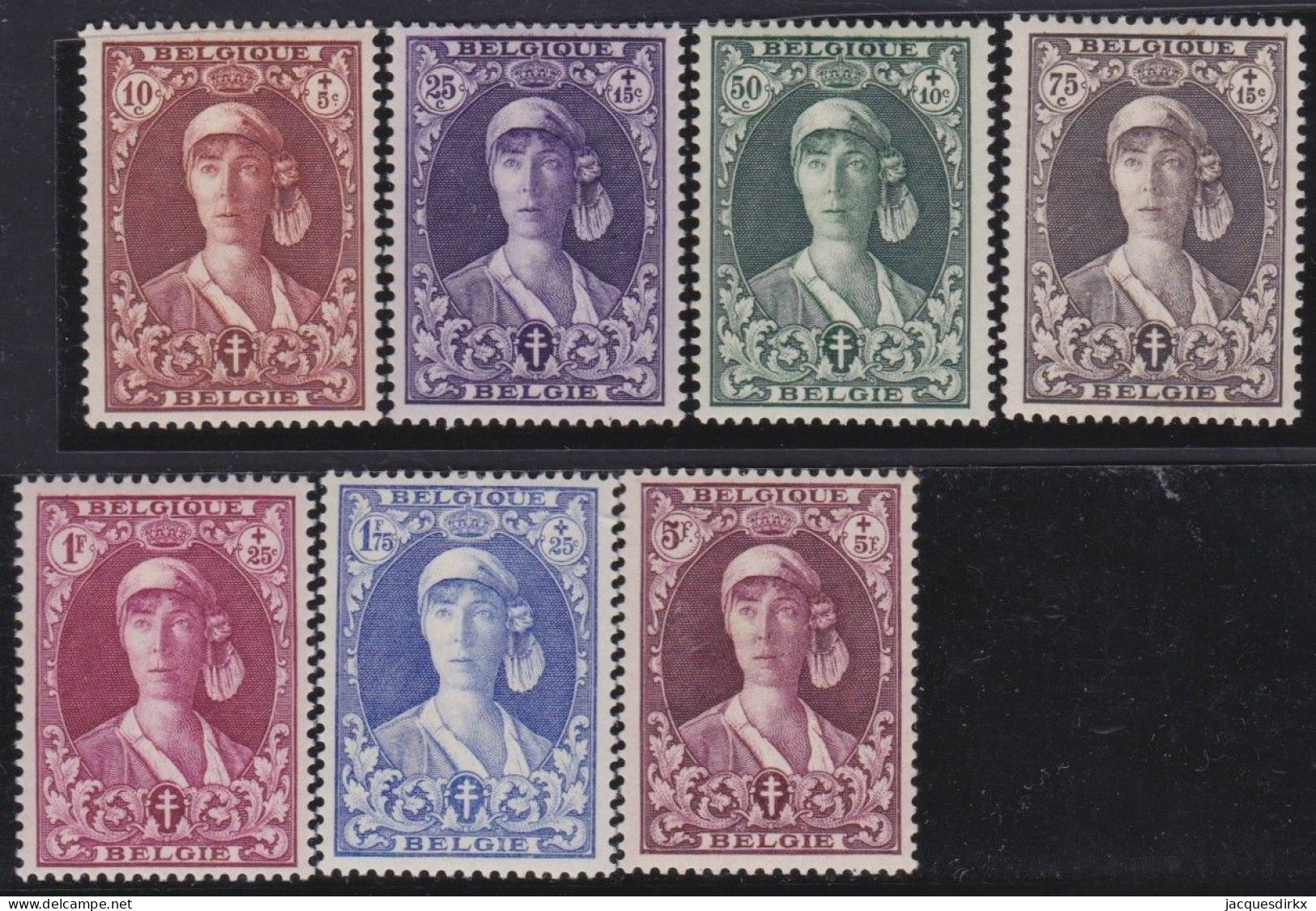 Belgie  .   OBP   .    326/332     .    *    .   Ongebruikt Met Gom   .   /   .    Neuf Avec Gomme - Unused Stamps