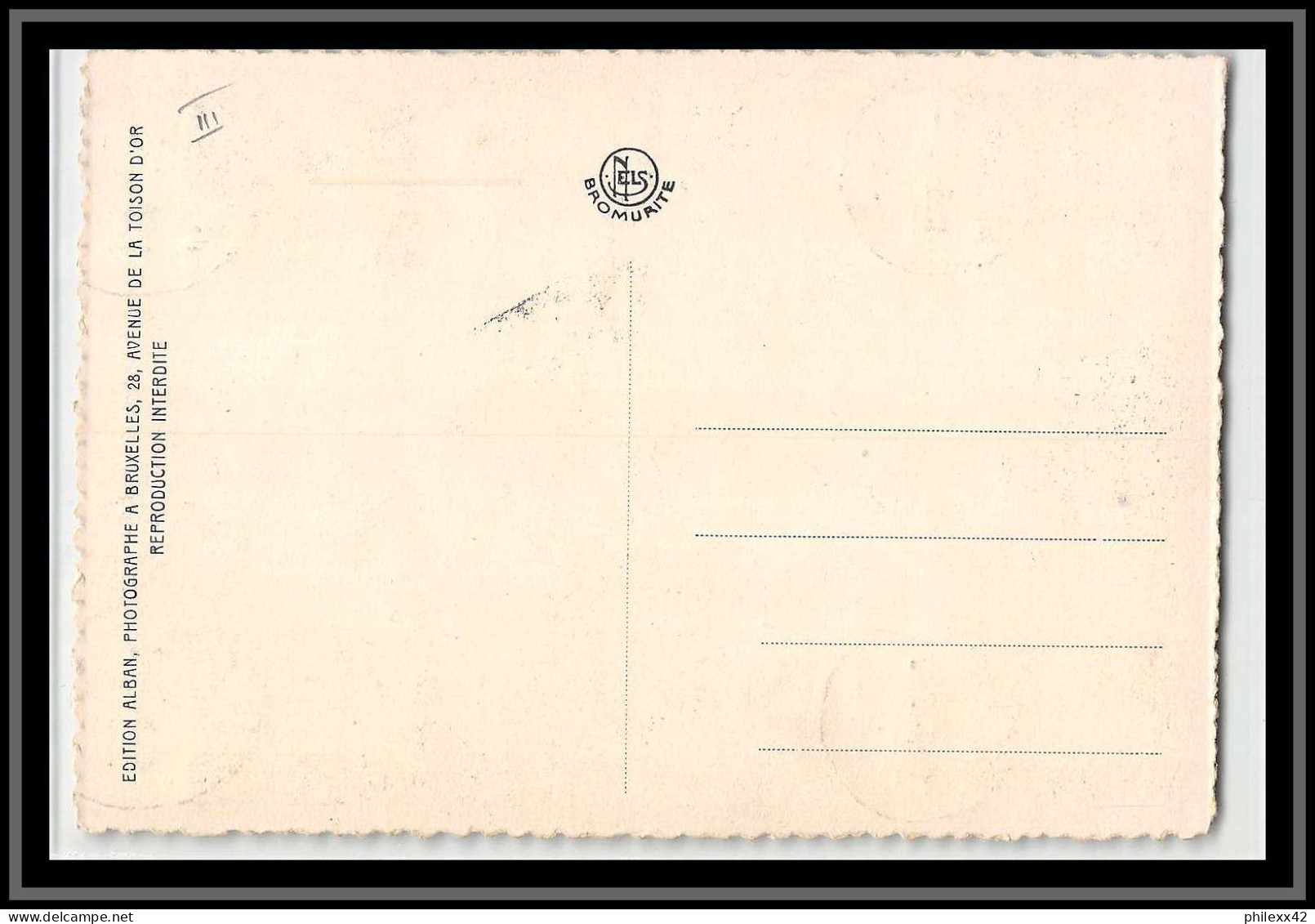49137 N°498/495 Prince Albert Antituberculeux 1938 Belgique Belgium Carte Maximum (card) édition Alban - 1934-1951