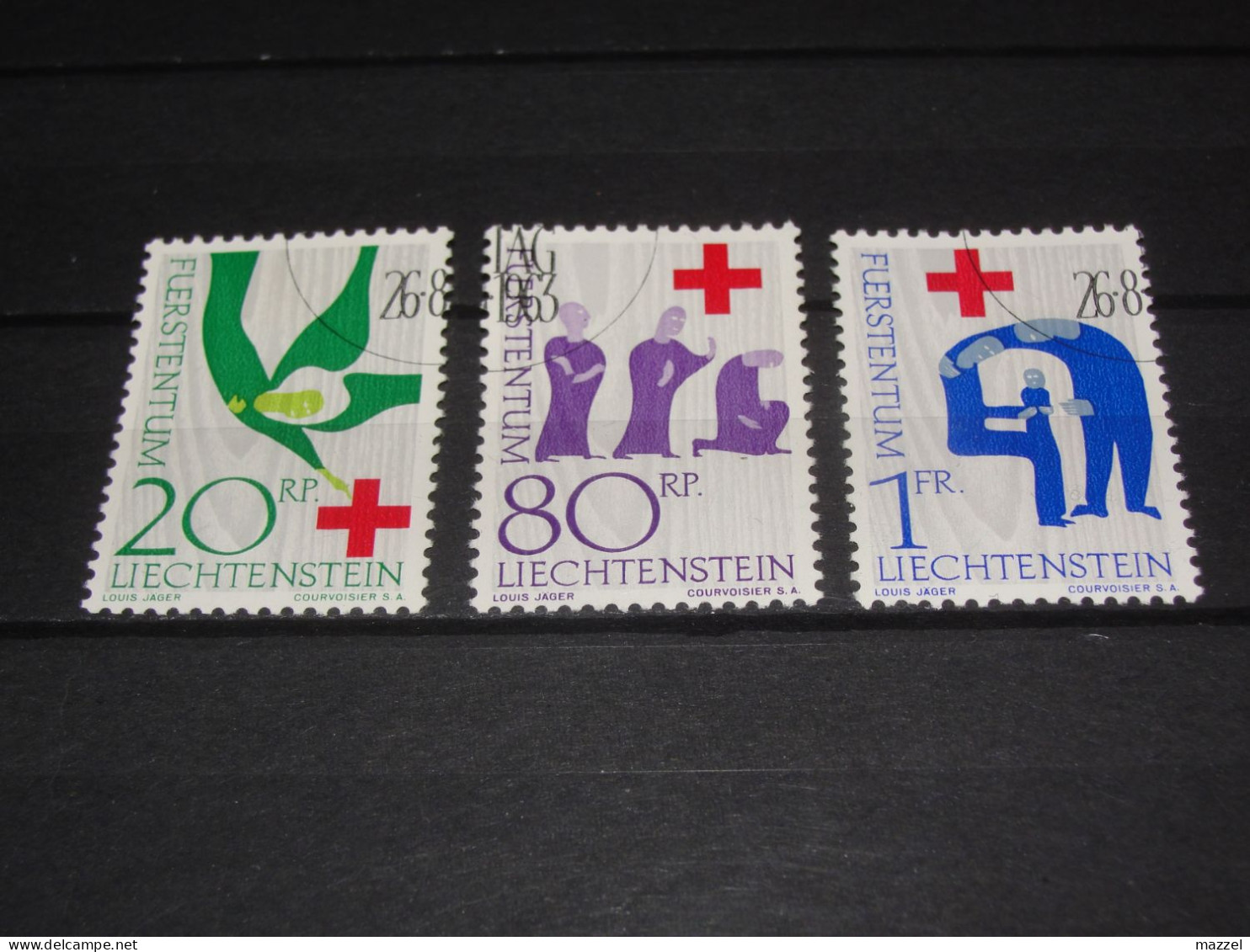 LIECHTENSTEIN   SERIE  428-430  GEBRUIKT (USED) - Used Stamps