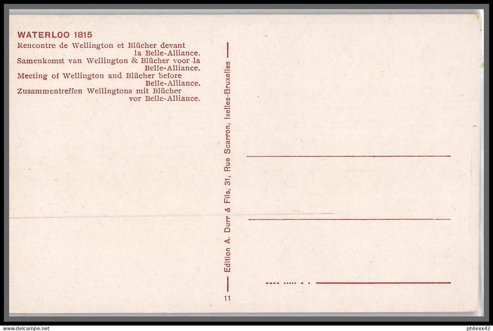 56637 N°276 A Manama 1970 Waterloo 1815 Wellington Blucher Napoléon Bonaparte OR Gold Stamps Carte Maximum (card) - Napoleon