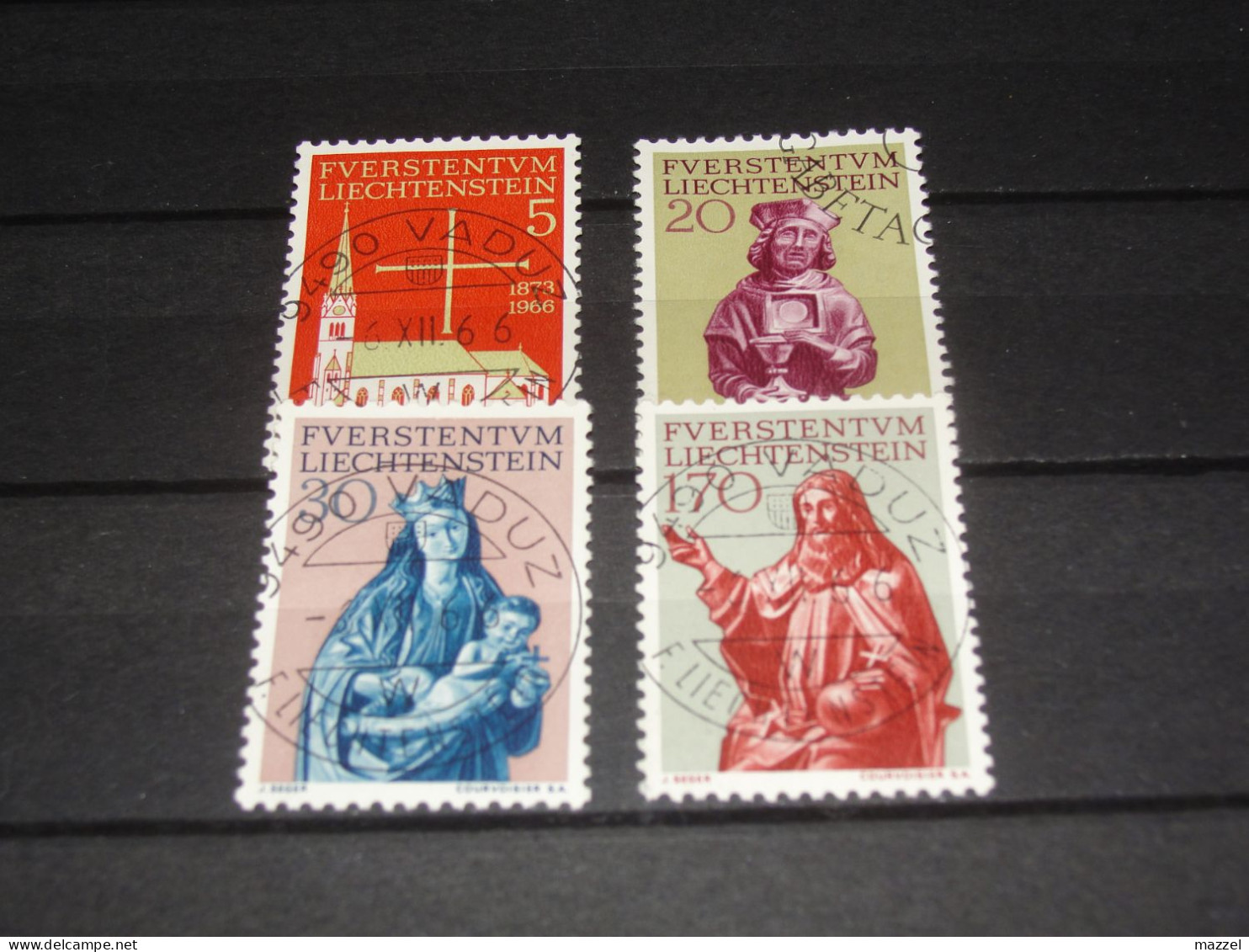 LIECHTENSTEIN   SERIE  470-473   GEBRUIKT (USED) - Used Stamps