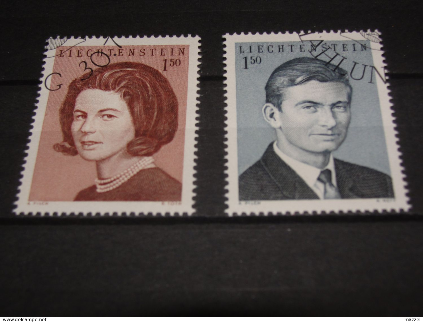 LIECHTENSTEIN   SERIE  478-479  GEBRUIKT (USED) - Used Stamps