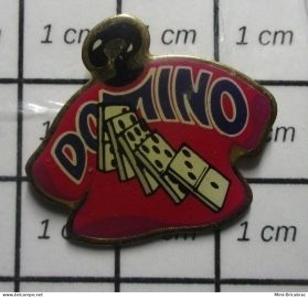 2922  Pin's Pins / Beau Et Rare : JEUX / DOMINO DOMINOS - Casinos