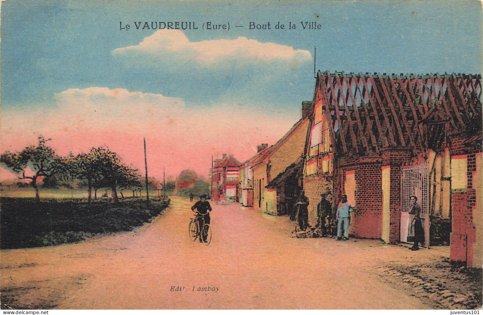 CPA Le Vaudreuil-Bout De La Ville-Timbre   L2616 - Le Vaudreuil