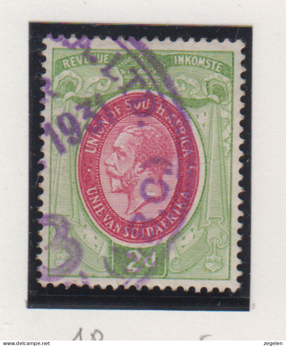 Zuid-Afrika Fiskale Zegel(revenue) Cat. J Barefoot: Revenue JAAR 1931 Nr 18 - Other & Unclassified