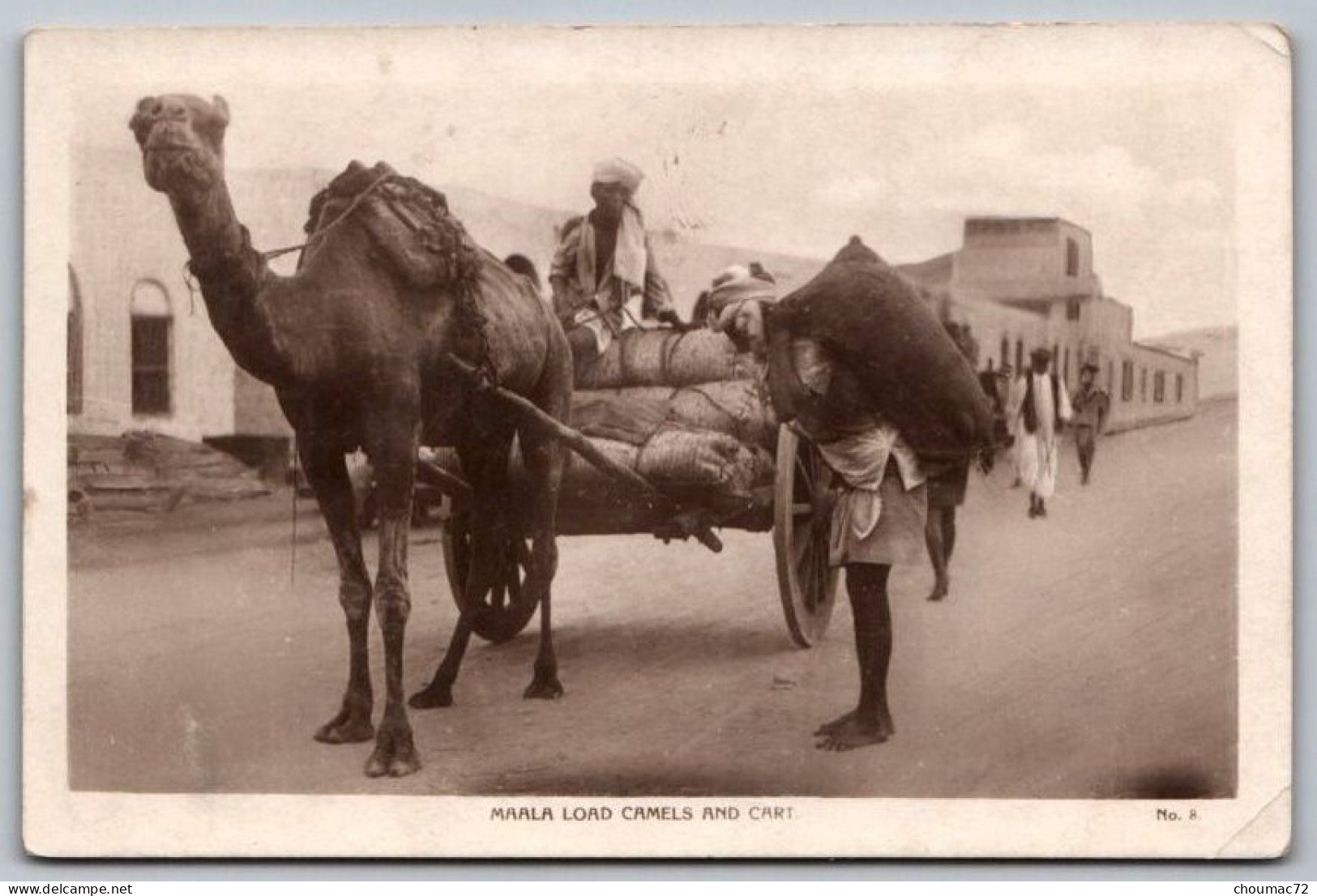 Yemen 009, Maala Lord Camels And Cart, état !! - Jemen