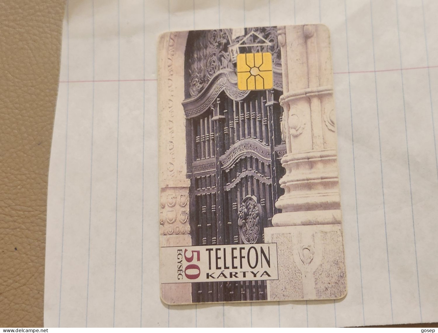HUNGARY-(HU-P-1993-06Ab)-DOOR-(215)(50units)(5/1993)(tirage-700.000)USED CARD+1card Prepiad Free - Ungarn