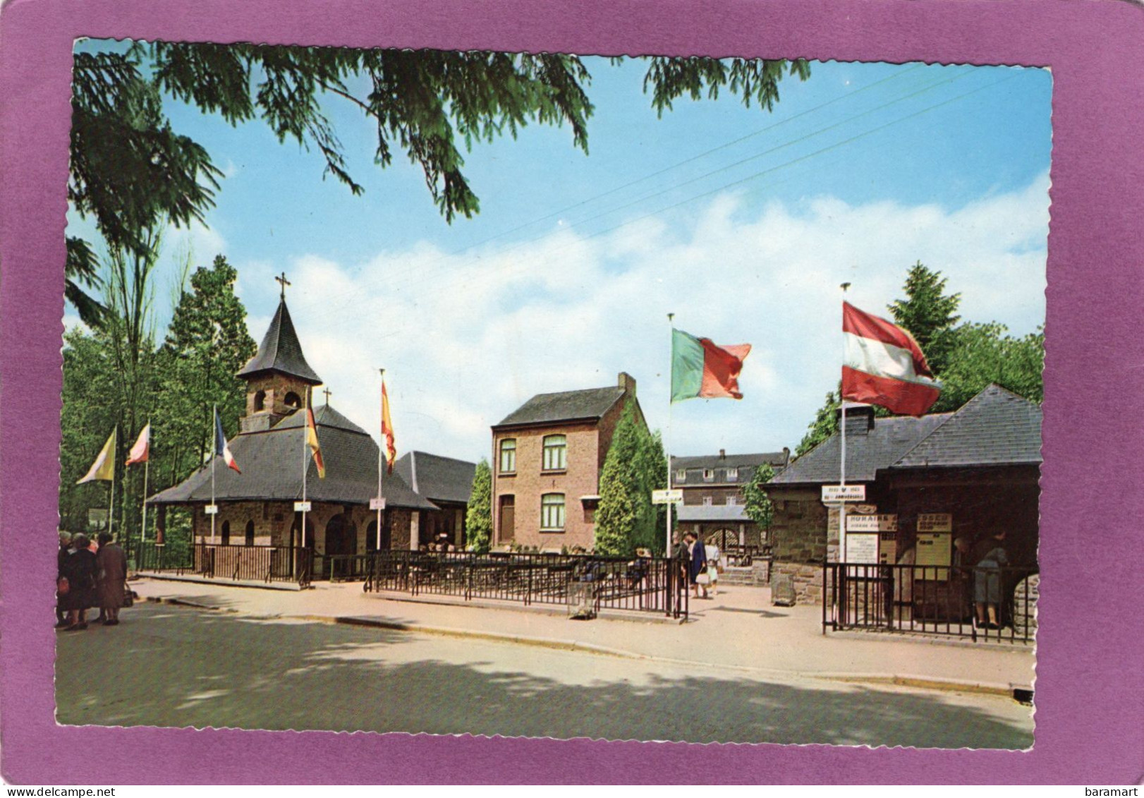 BANNEUX N. D. Chapelle De La Vierge Des Pauvres Et Maison Beco Kapel Van De H. Maagd Der Armen En Het Hui BECO - Sprimont