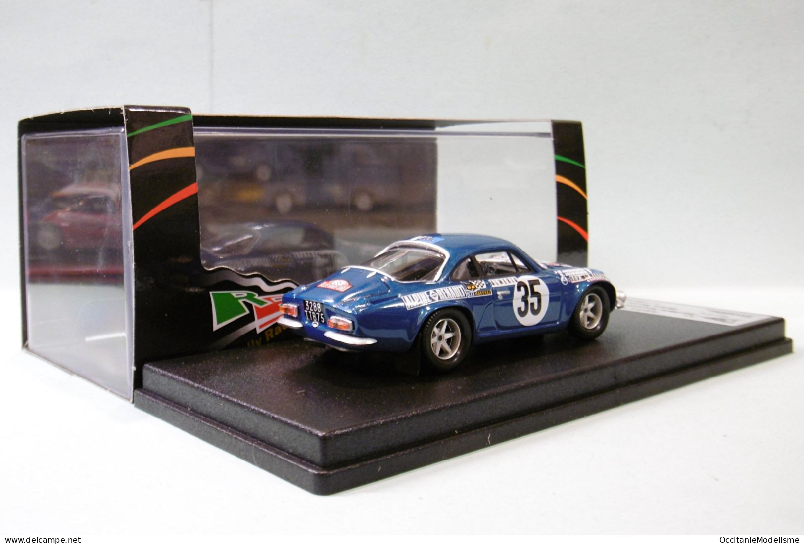 Troféu - ALPINE RENAULT A110 #35 Rallye Monte-Carlo 1972 Jacquemin Réf. RR.fr 45 NBO Neuf 1/43 - Trofeu