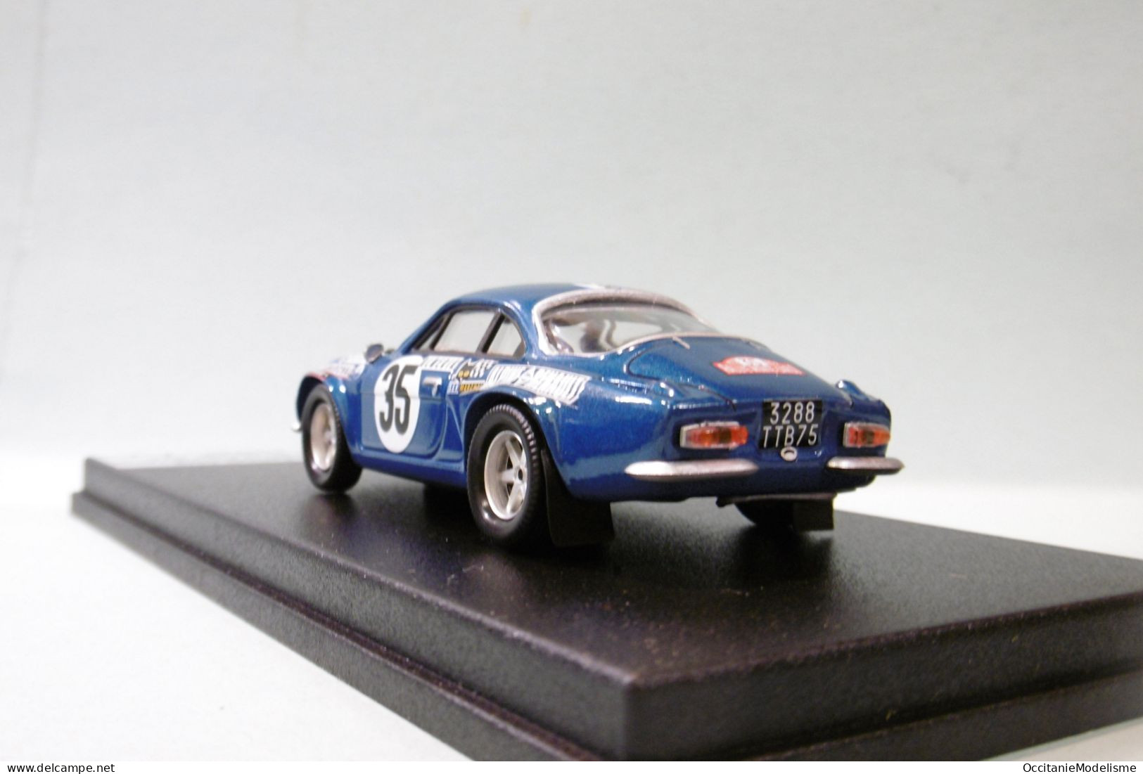 Troféu - ALPINE RENAULT A110 #35 Rallye Monte-Carlo 1972 Jacquemin Réf. RR.fr 45 NBO Neuf 1/43 - Trofeu