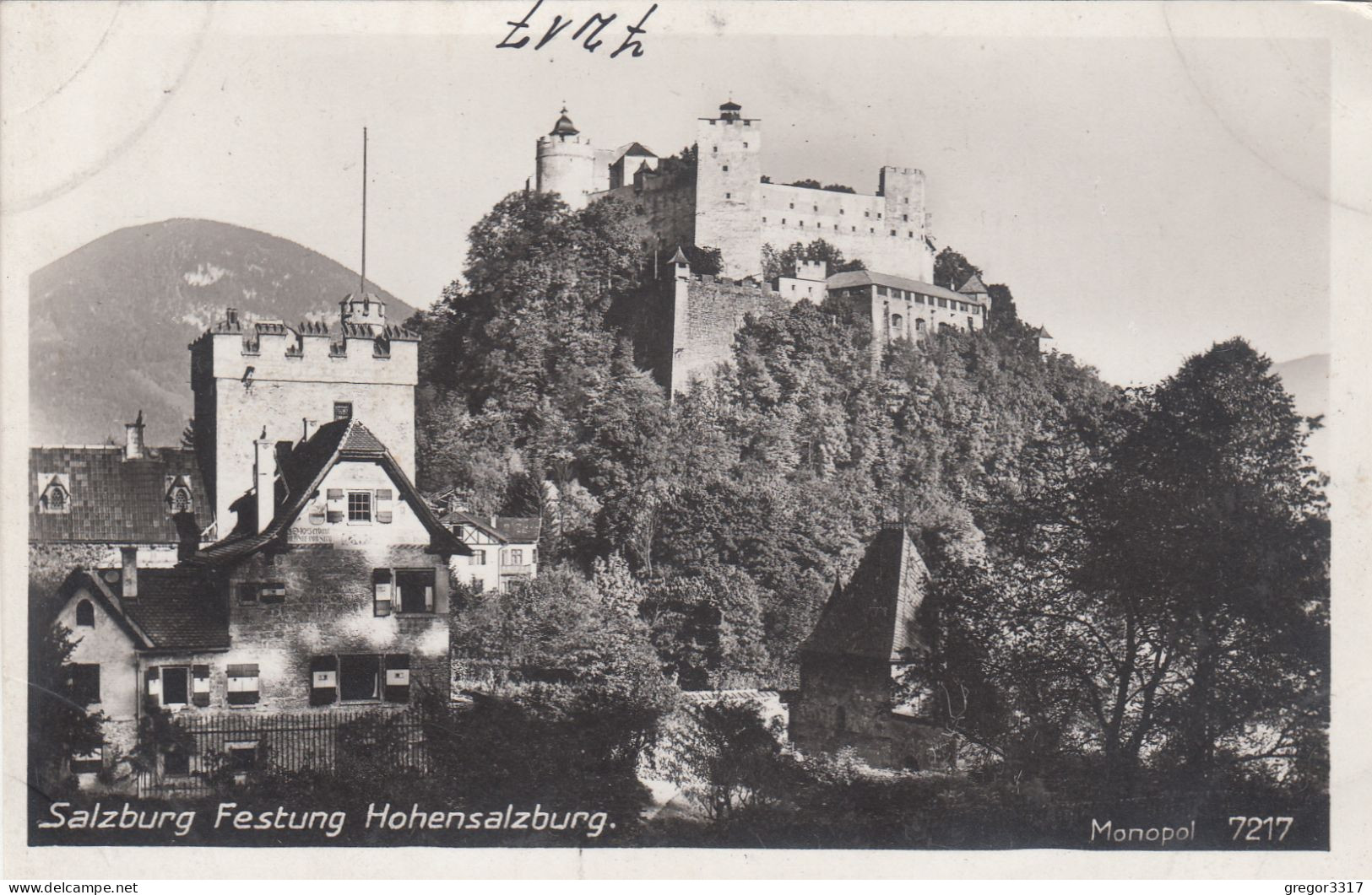 E3668) 3 X AK SALZBURG - 3 Sehr Schöne Alte FOTO AK - Festung HOHENSALZBURG U. Häuser ALT! ! - Salzburg Stadt