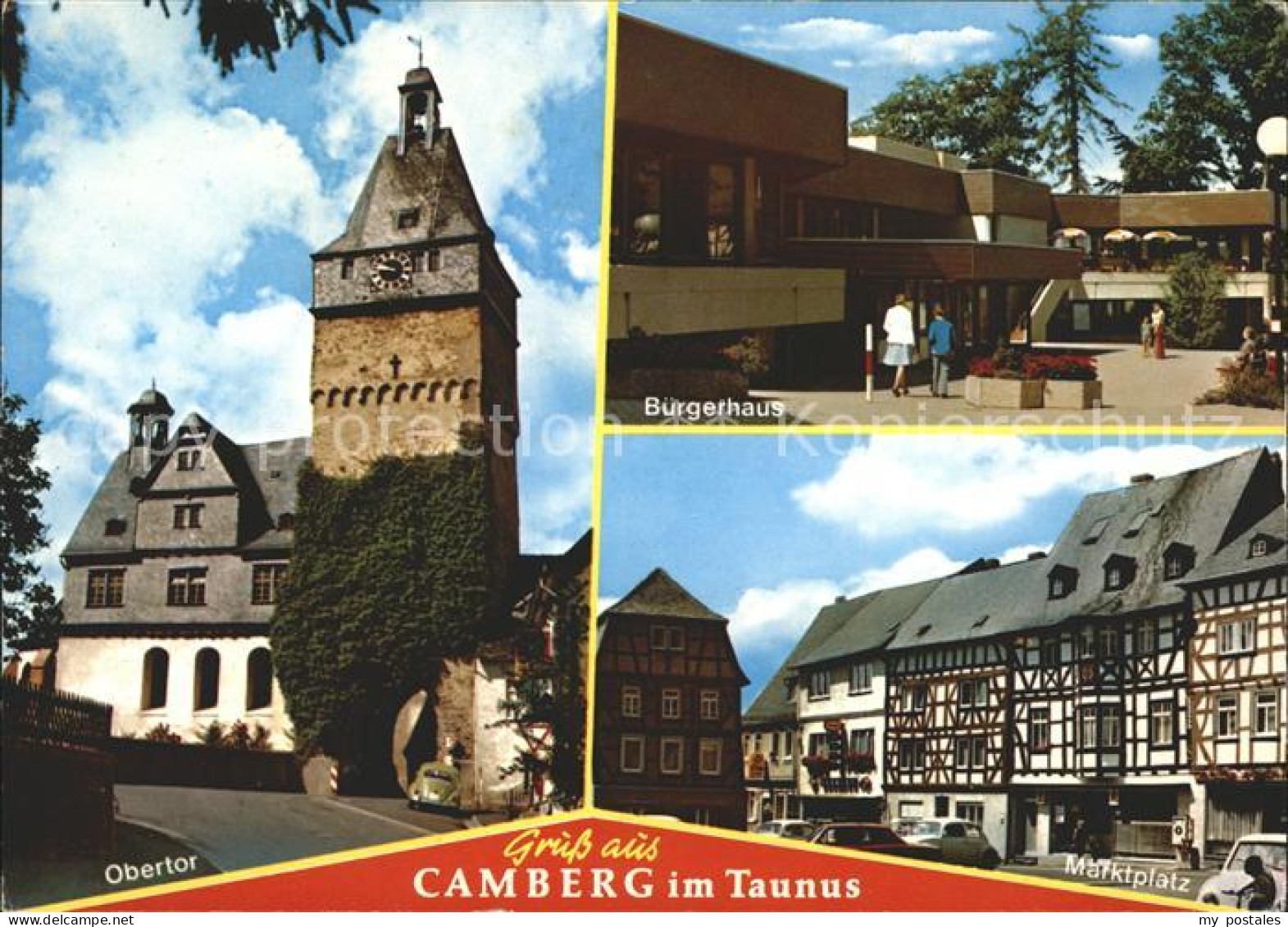 41803941 Bad Camberg Obertor Buergerhaus Marktplatz Bad Camberg - Bad Camberg