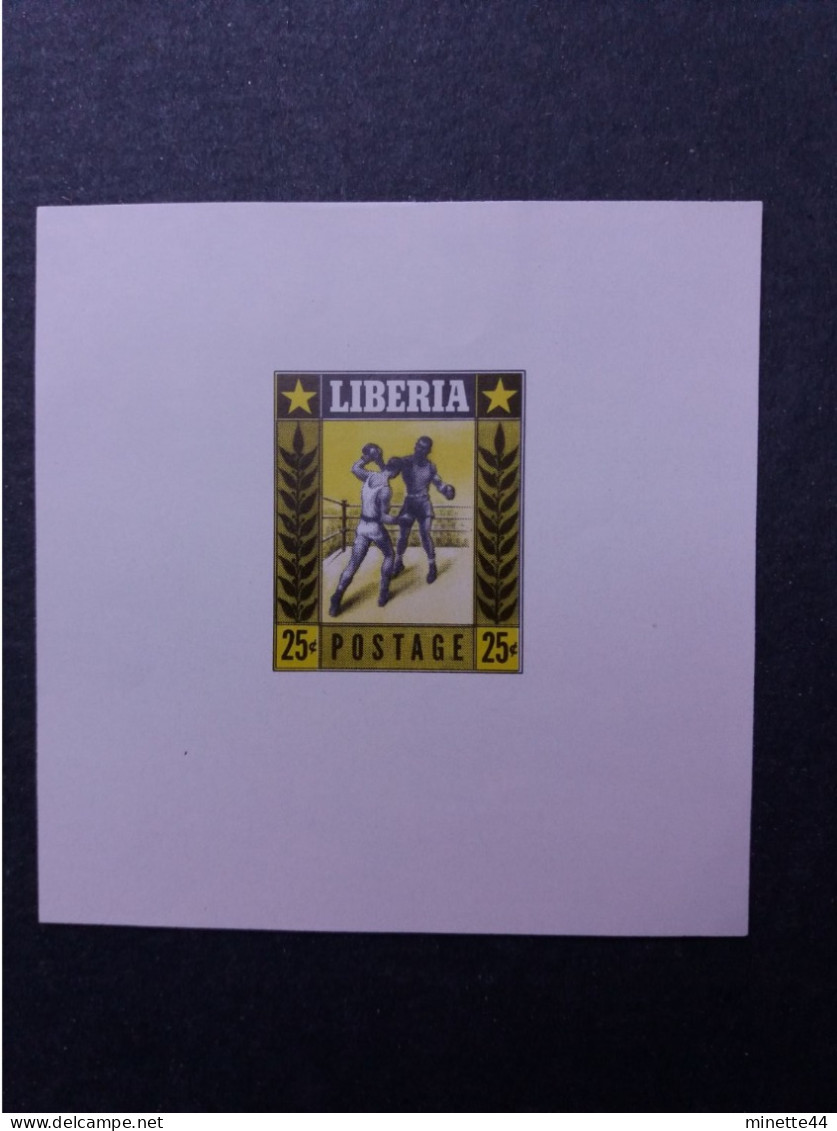 LIBERIA  MNH** 1955 BOXE BOXING - Boxing