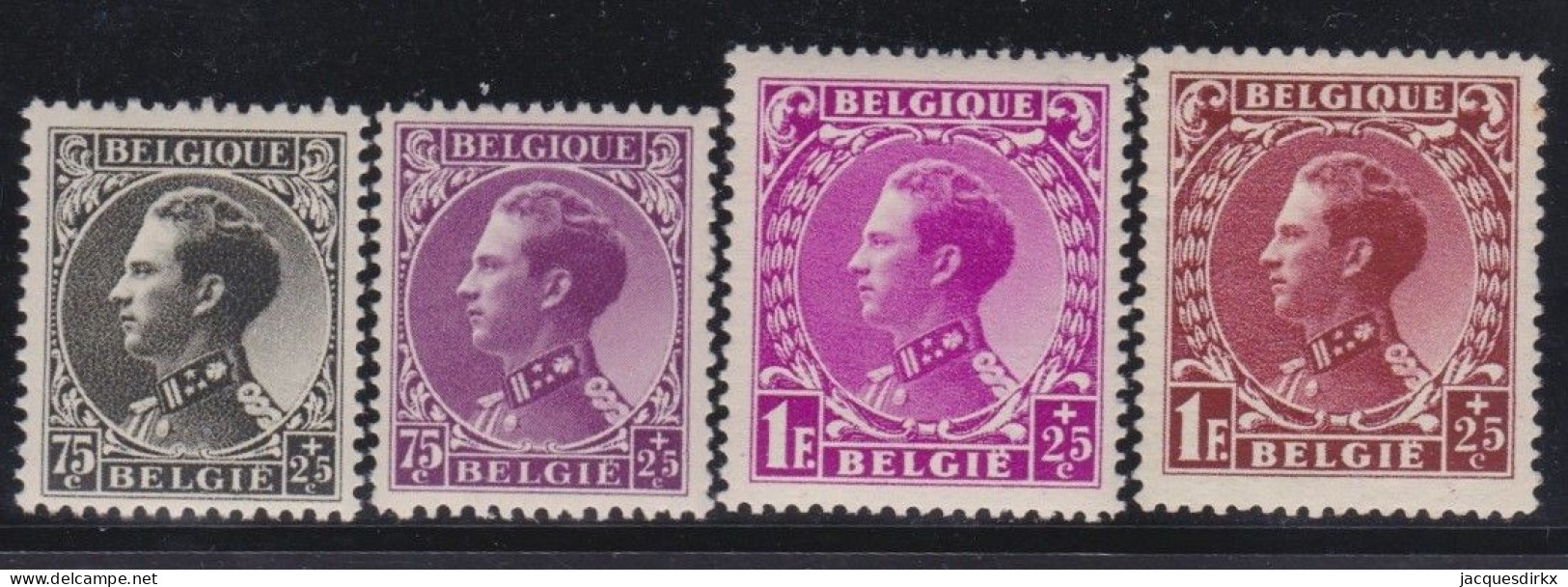 Belgie  .   OBP   .  390/393     .   **    .   Postfris    .   /   .    Neuf Avec Gomme Et SANS Charnière - Unused Stamps