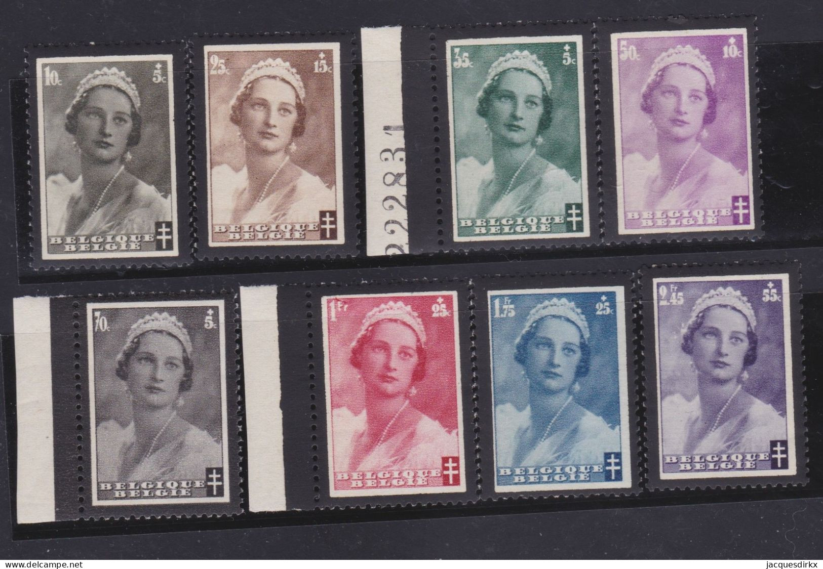 Belgie  .   OBP   .  411/418     .   **  (418: *)   .   Postfris    .   /   .    Neuf Avec Gomme Et SANS Charnière - Unused Stamps