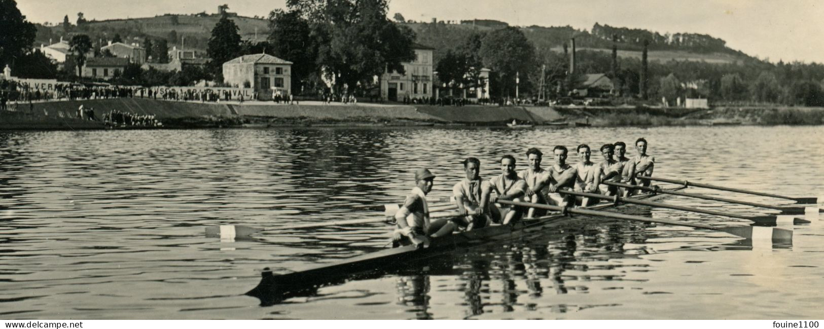 CARTE PHOTO ( Sport Concours ) AVIRON à Identifier à Localiser  ( Photographe CASIMIR ) - Rowing