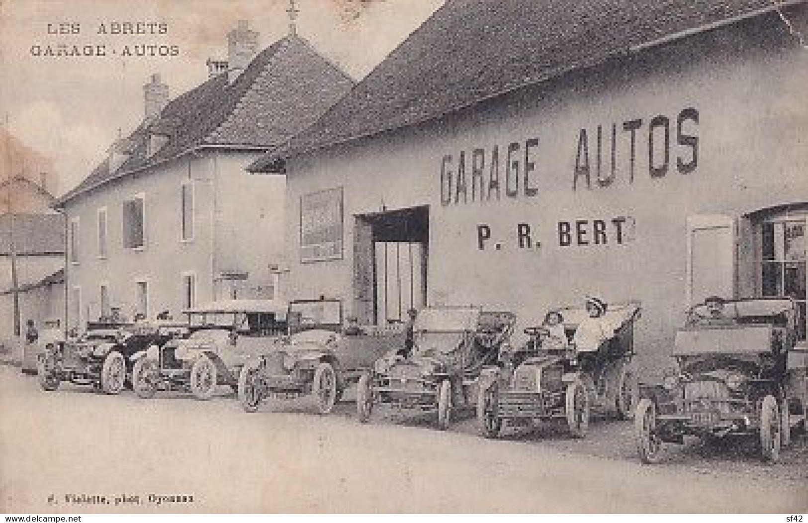 LES ABRETS      GARAGE AUTOS  P R BERT - Les Abrets