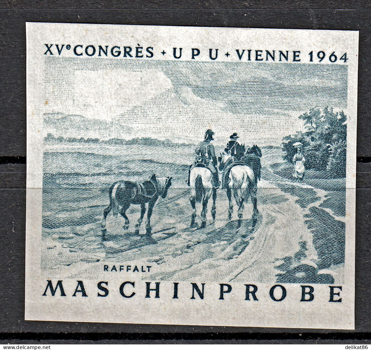 Probedruck Test Stamp Specimen Maschinprobe Staatsdruckerei Wien Mi. Nr. 1159 - Proeven & Herdruk