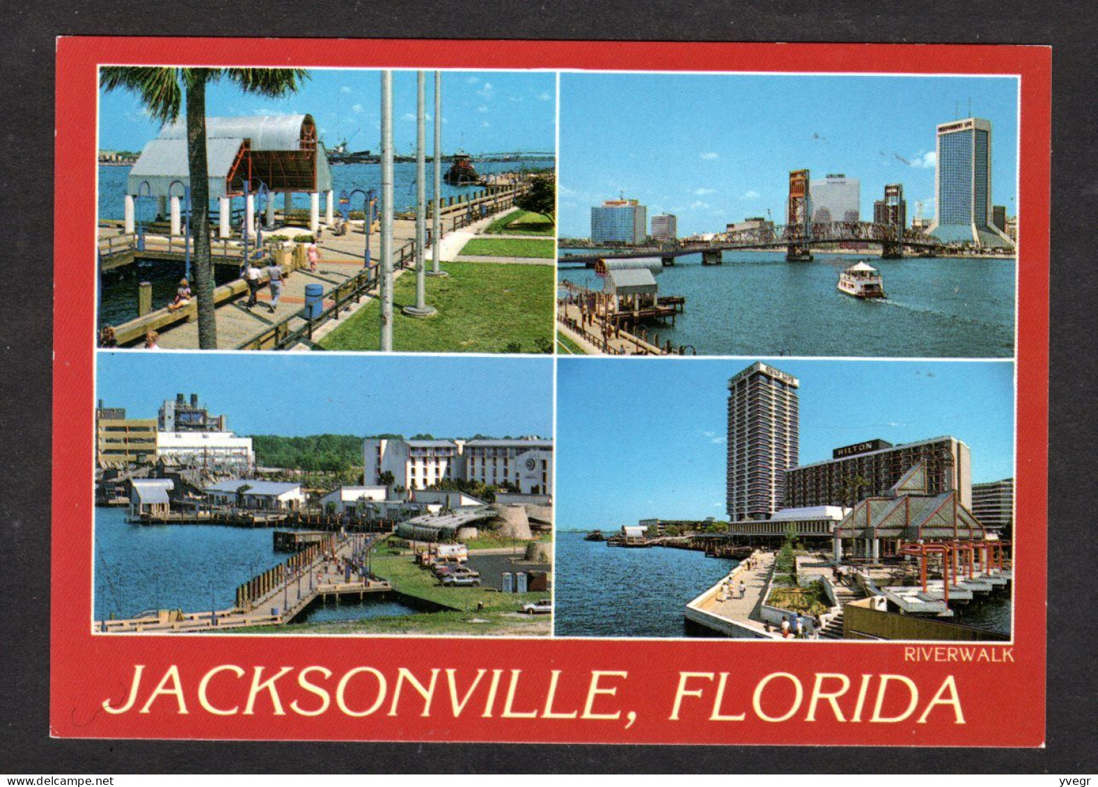 Etats Unis - JACKSONVILLE - New " Riverwalk" Along The Banks Of The St. John's River - Multi Vues - Jacksonville