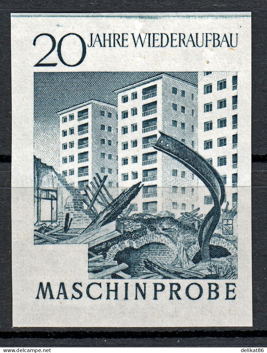 Probedruck Test Stamp Specimen Maschinprobe Staatsdruckerei Wien Mi. Nr. 1179 - Proofs & Reprints