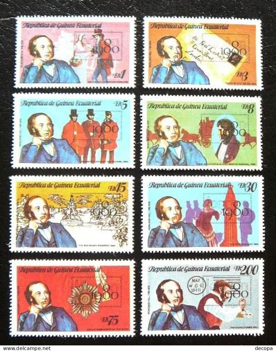 (dcth-085) Equatoriaal Guinea  Mi 1452-59   MNH - Rowland Hill