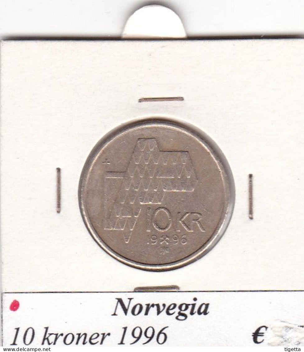 NORVEGIA 10 KRONER  ANNO 1996 COME DA FOTO - Noorwegen