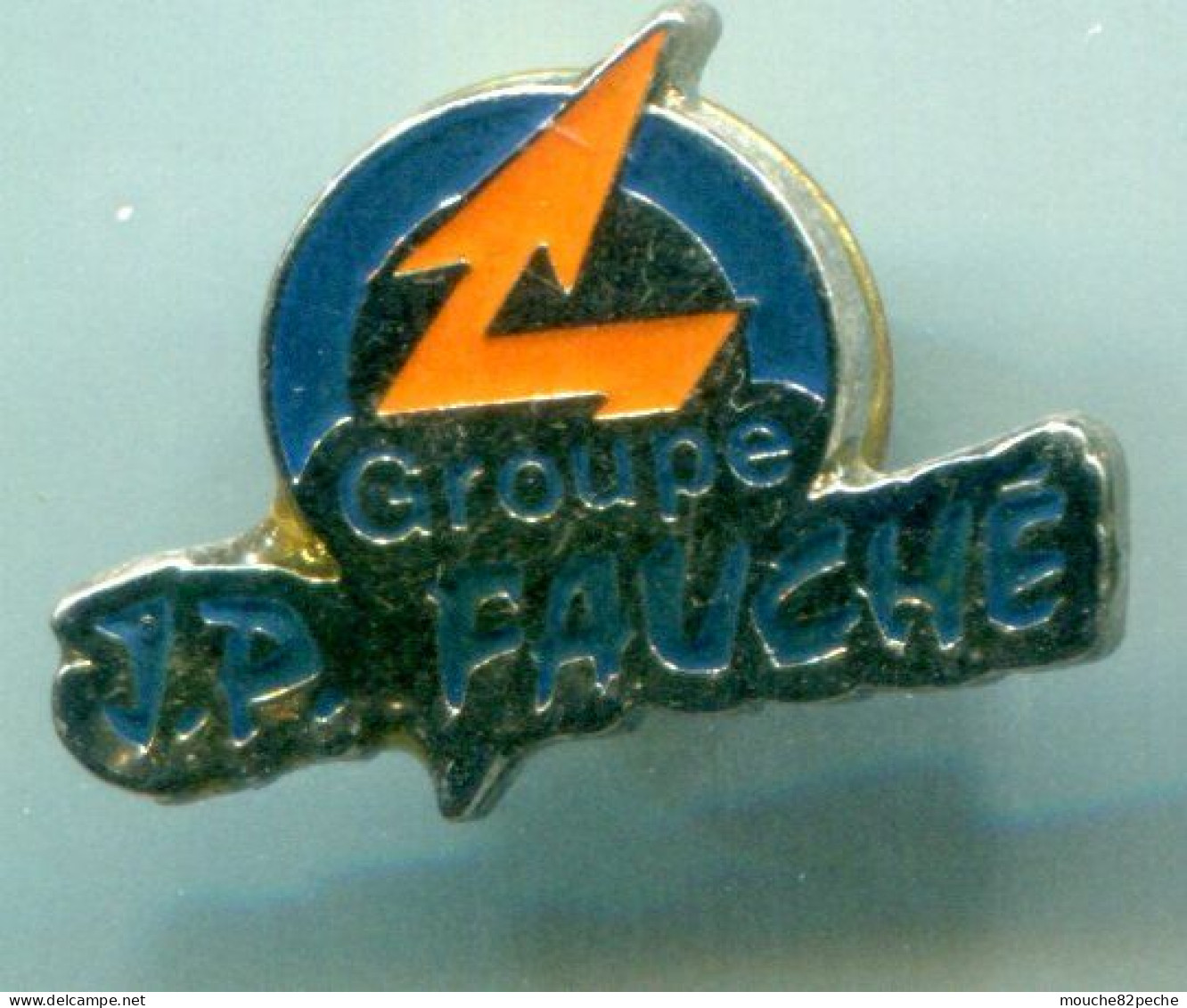 PIN'S - ELECTRICITE - GROUPE J.P. FAUCHE - EDF GDF