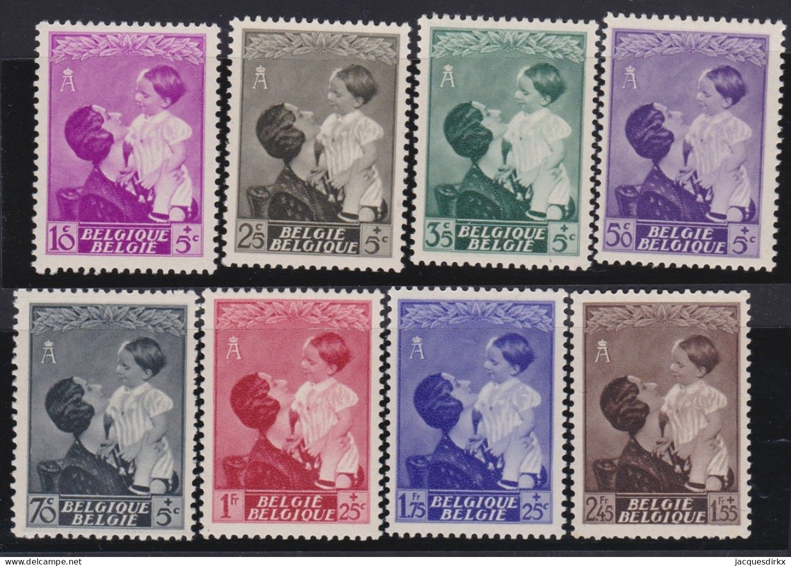 Belgie  .   OBP   .  447/454     .   **    .   Postfris    .   /   .    Neuf Avec Gomme Et SANS Charnière - Unused Stamps