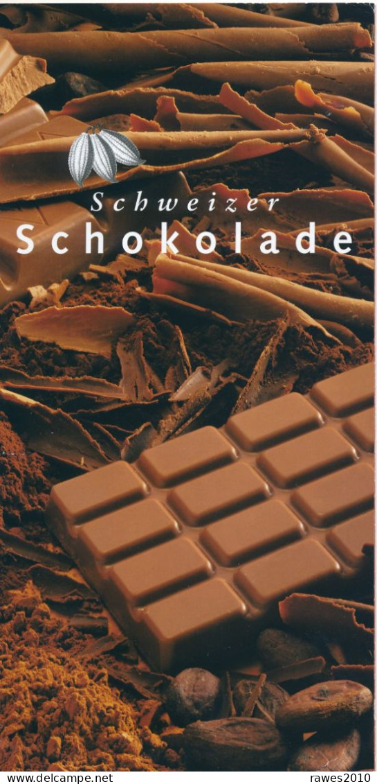 Schweiz Bern Schweizer Schokolade Geschichte + Herstellung CHOCOSUISSE VerbandSchweizerischer Schokoladenfabrikanten - Sin Clasificación