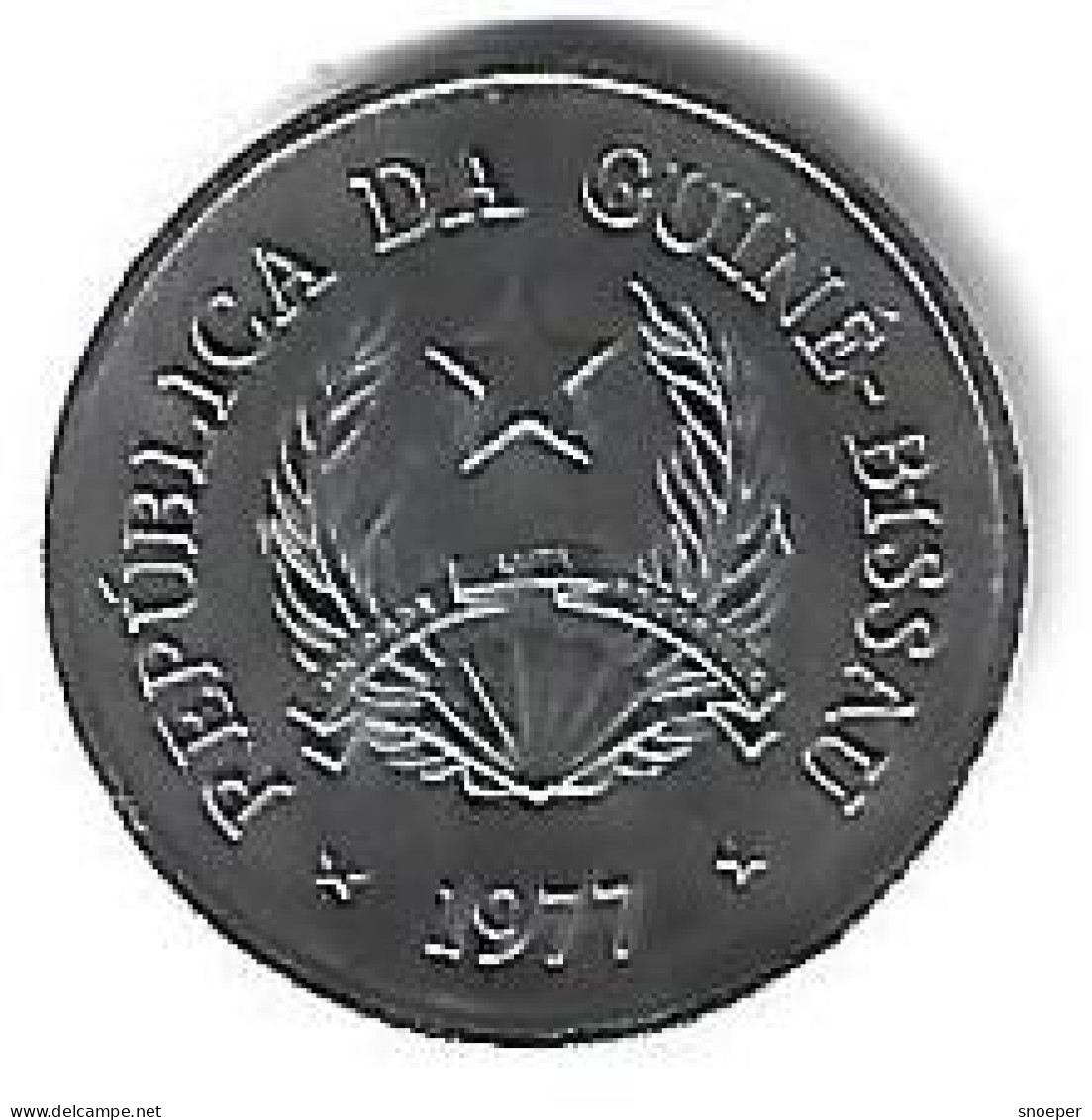 Guinea Bissau   50 Centavos 1977 Km  17 Xf+ - Guinea Bissau