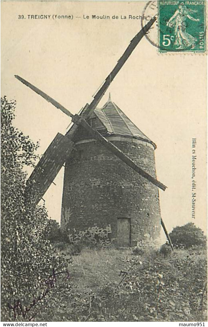 89 TREGNY - Le Moulin De La Roche - Treigny