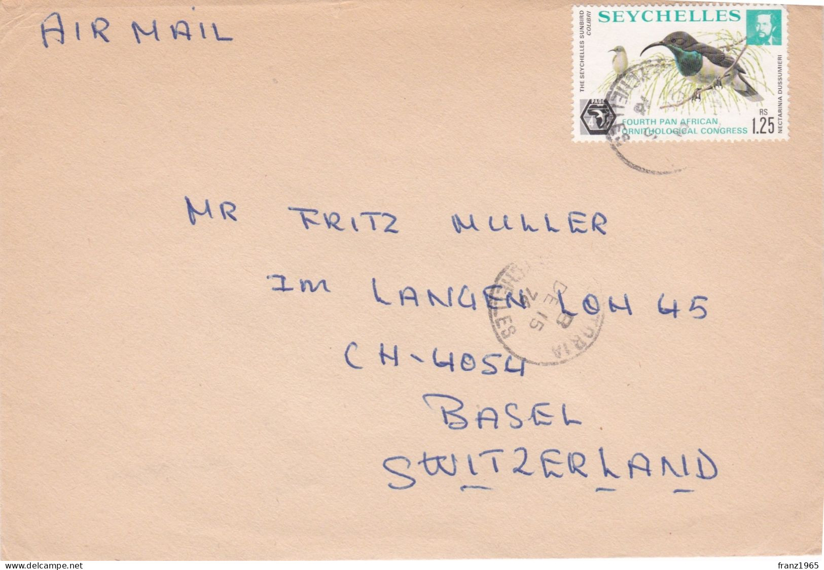 From Seychelles To Swiss - 70's - Seychelles (1976-...)