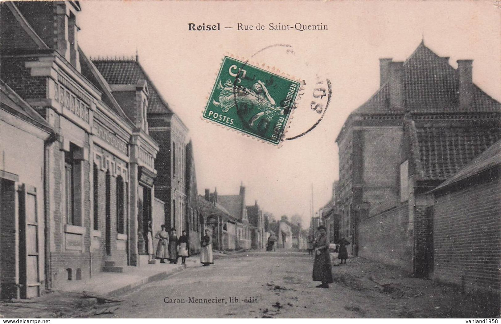 ROISEL-rue De Saint Quentin - Roisel