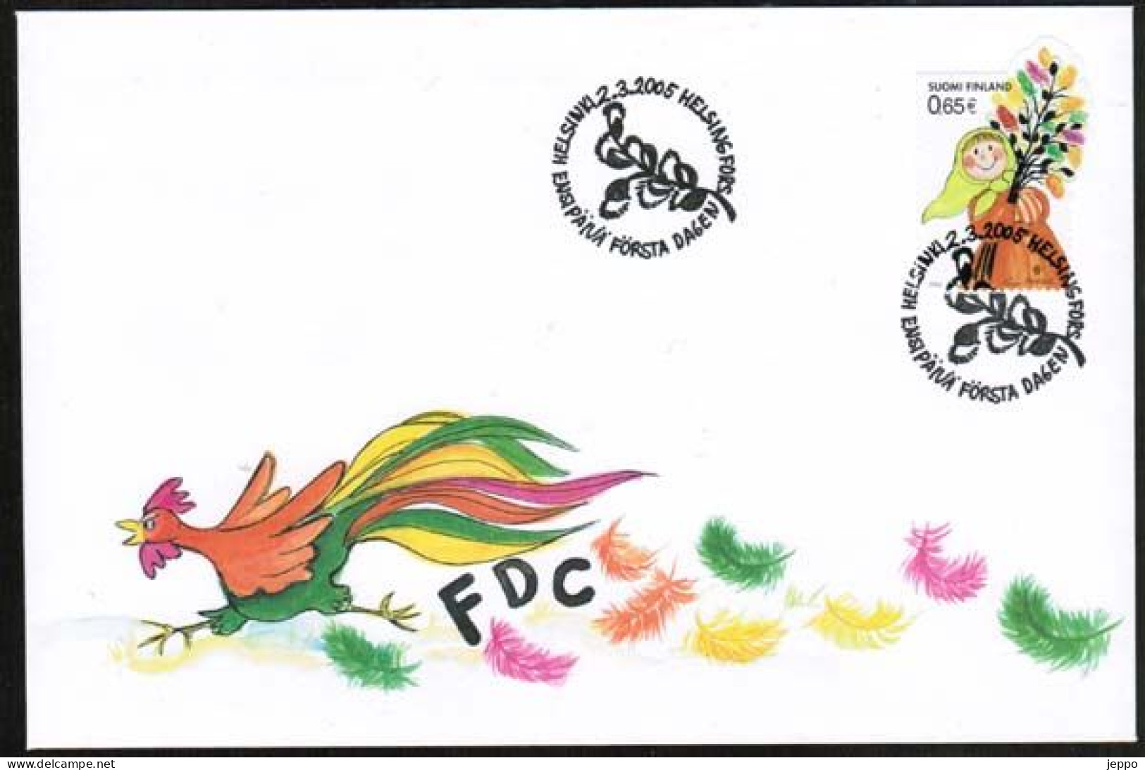 2005 Finland, Easter FDC. - FDC