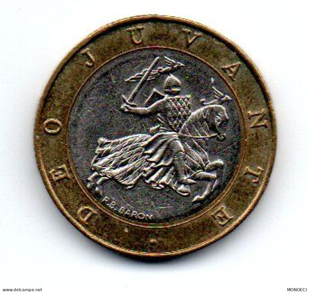 MONACO --MONTE CARLO --Monégasque -- Pièce De 10 Francs 1995 -- RAINIER III - 1960-2001 Nouveaux Francs