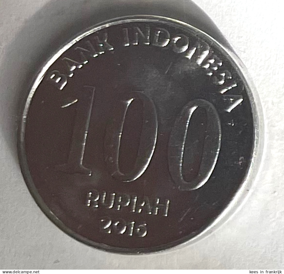 Indonesia - 100 Rupiah 2016 - Indonesië