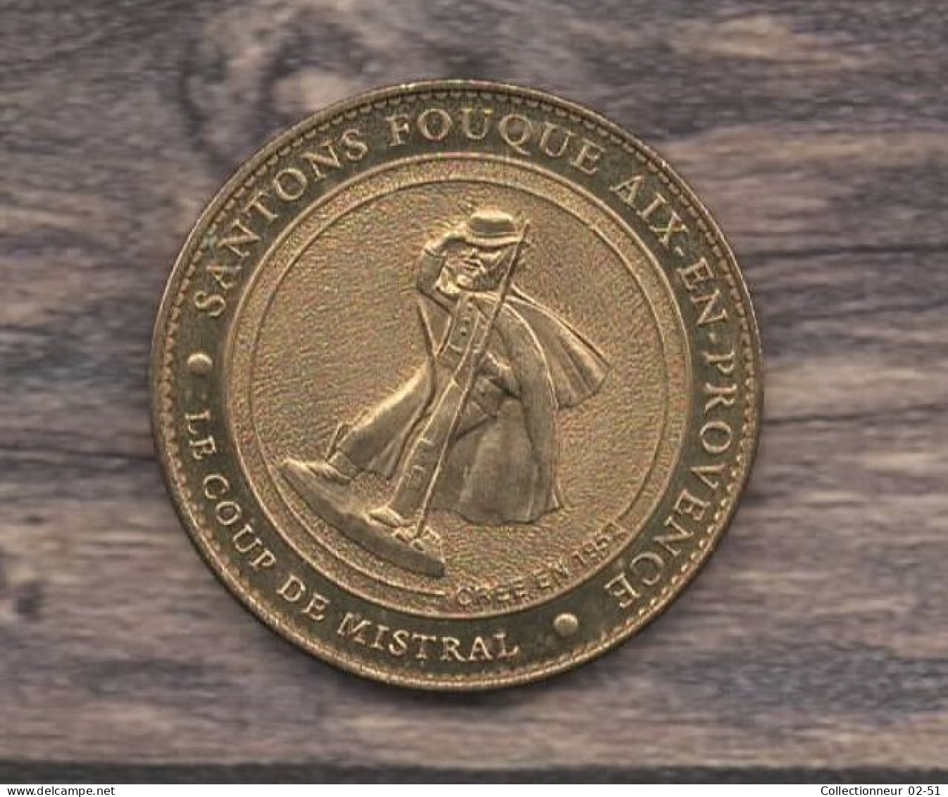 Monnaie Arthus Bertrand : Santons Foque Le Coup De Mistral - 2010 - 2010