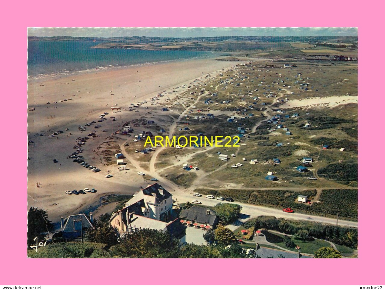 CPM Plounevez Porzay  Sainte Anne La Palud  - Le Camping Dans Les Dunes - Plonévez-Porzay