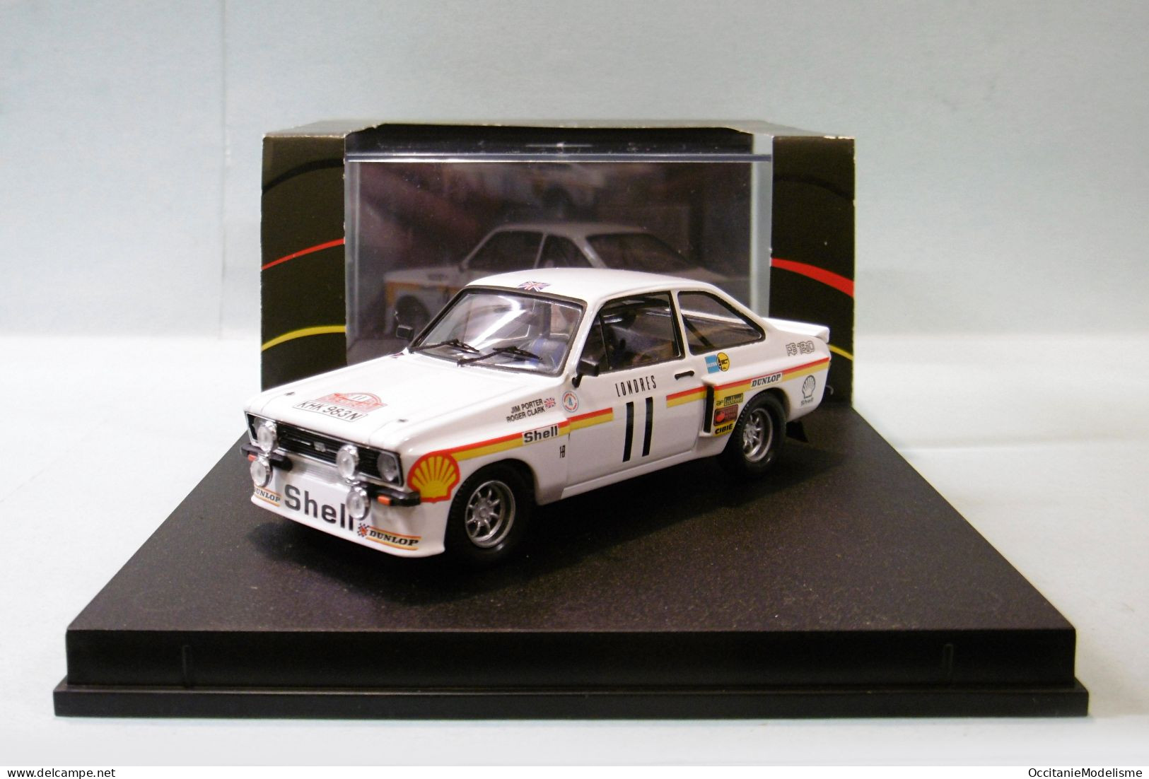 Troféu - FORD RS1800 Tarmac #11 Rallye Monte-Carlo 1976 Clark / Porter Réf. 2501 NBO Neuf 1/43 - Trofeu