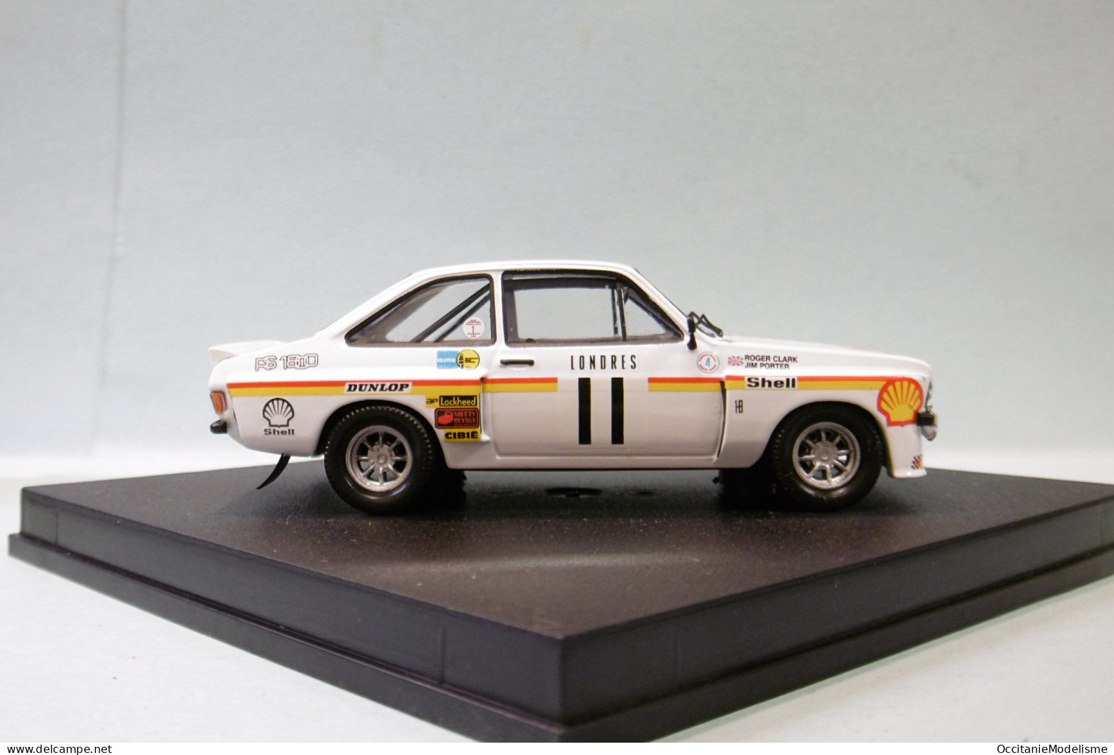 Troféu - FORD RS1800 Tarmac #11 Rallye Monte-Carlo 1976 Clark / Porter Réf. 2501 NBO Neuf 1/43 - Trofeu