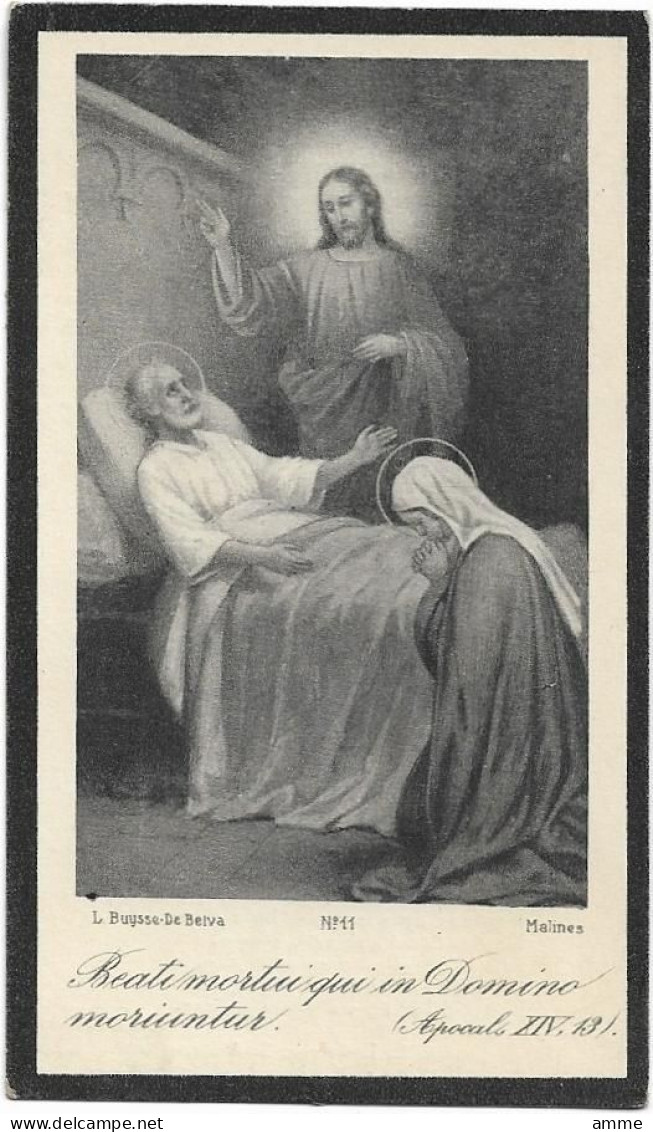 Doodsprentje  *  Maertens Henricus (° Ettelgem 1853 / + Sint-Andries 1931) X Janssens Mathilde, Heindrieckx Sophie - Religion & Esotérisme