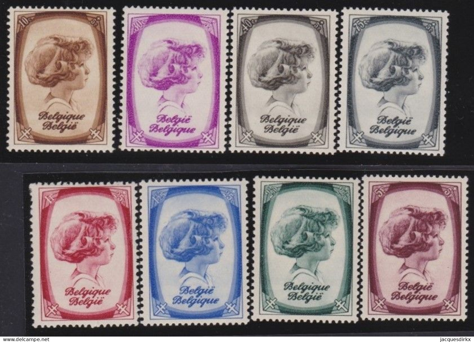 Belgie  .   OBP   .  488/495     .   **    .   Postfris    .   /   .    Neuf Avec Gomme Et SANS Charnière - Nuevos