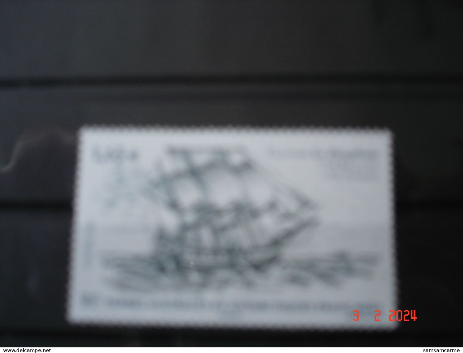 TAAF   ANNEE 2024    NEUF     CORVETTE LA DAUPHINE - Unused Stamps