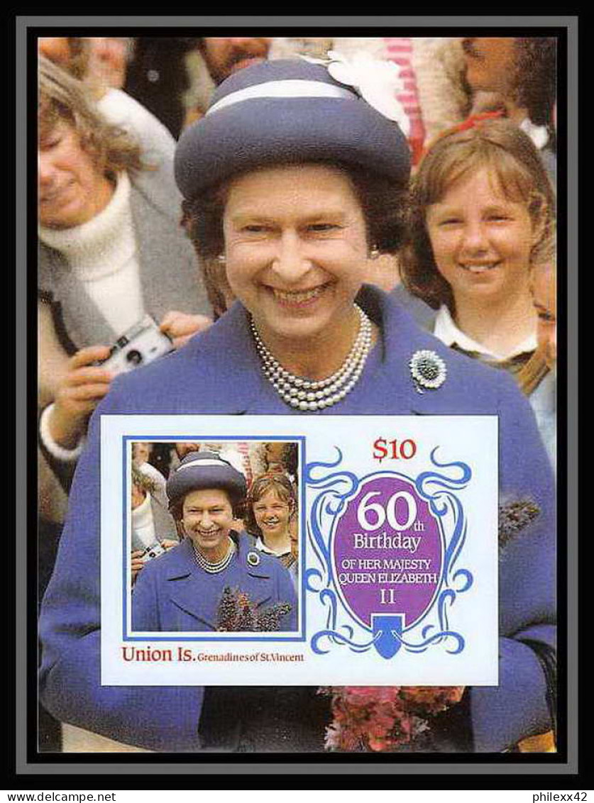 923c British Empire MNH ** 1986 Queen Mother Elizabeth Bloc + Non Dentelé Imperf Very Rar Set Perfect Condition DISCOUNT - Collections (sans Albums)