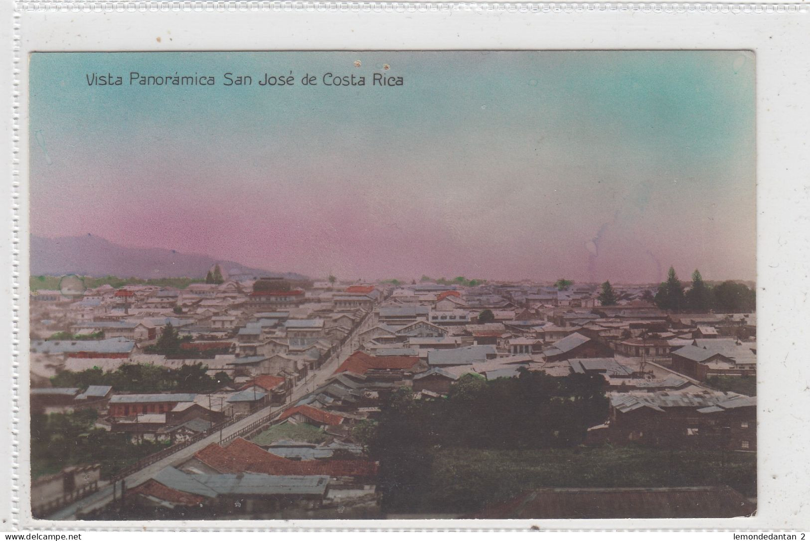 Vista Panoramica San José De Costa Rica. * - Costa Rica